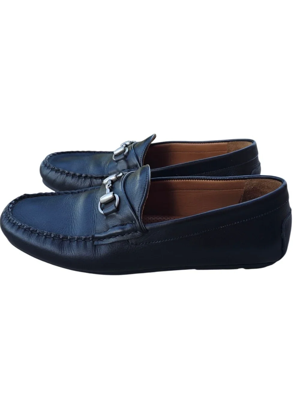 Allen Edmonds Sebastian Bit Driving Loafer Black Leather Mens Size 10.5